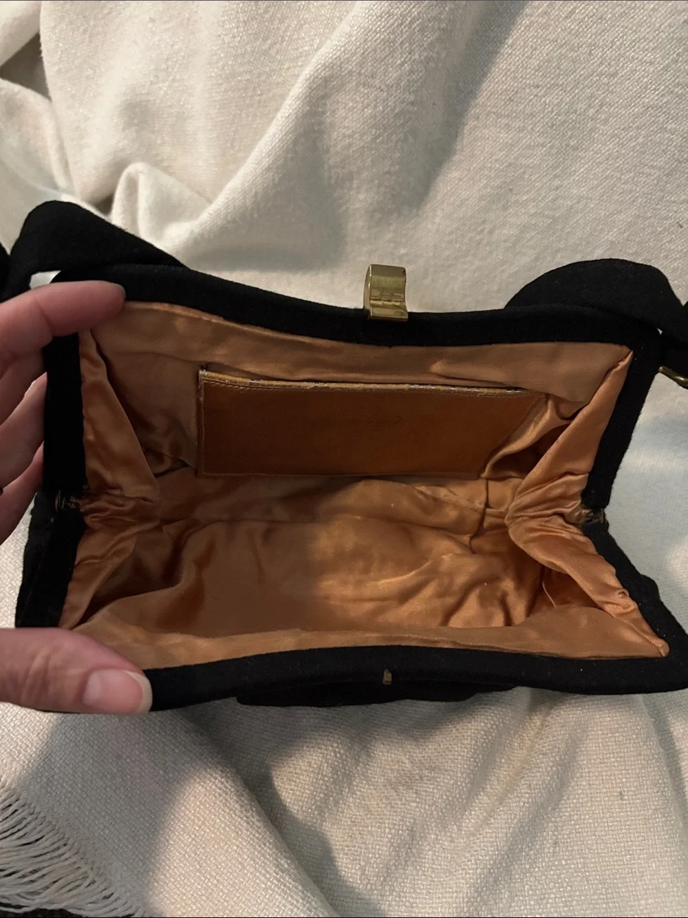 Vintage black bag